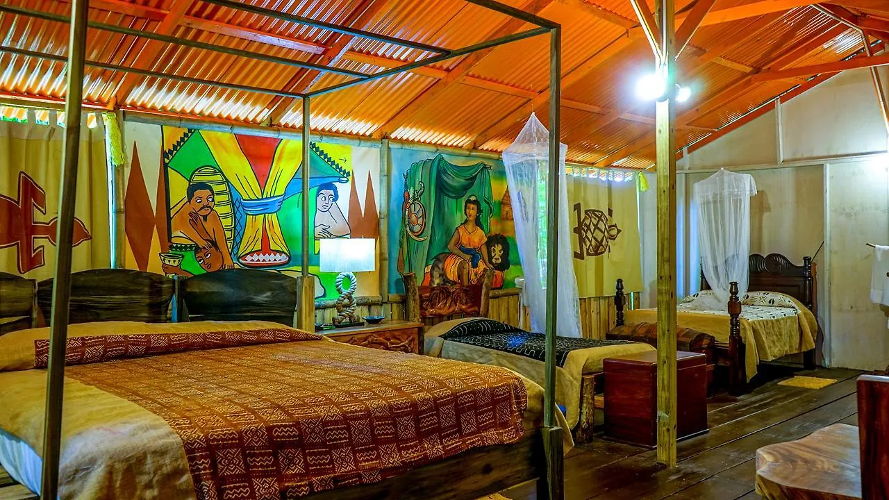 Gerendaház Great Huts Villa Boston Bay Jamaica