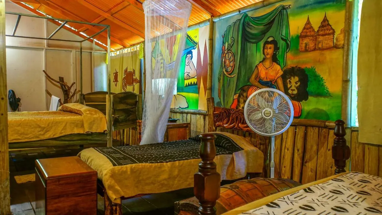 Gerendaház Great Huts Villa Boston Bay Jamaica