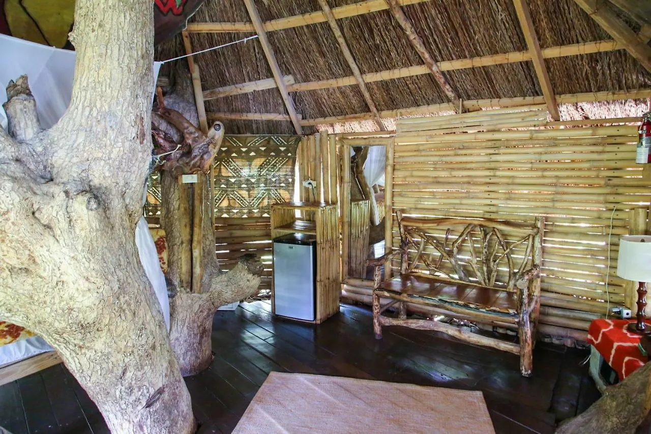 Gerendaház Great Huts Villa Boston Bay Jamaica